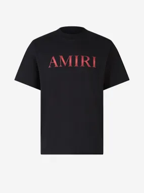 Amiri Camiseta Logo Algodón