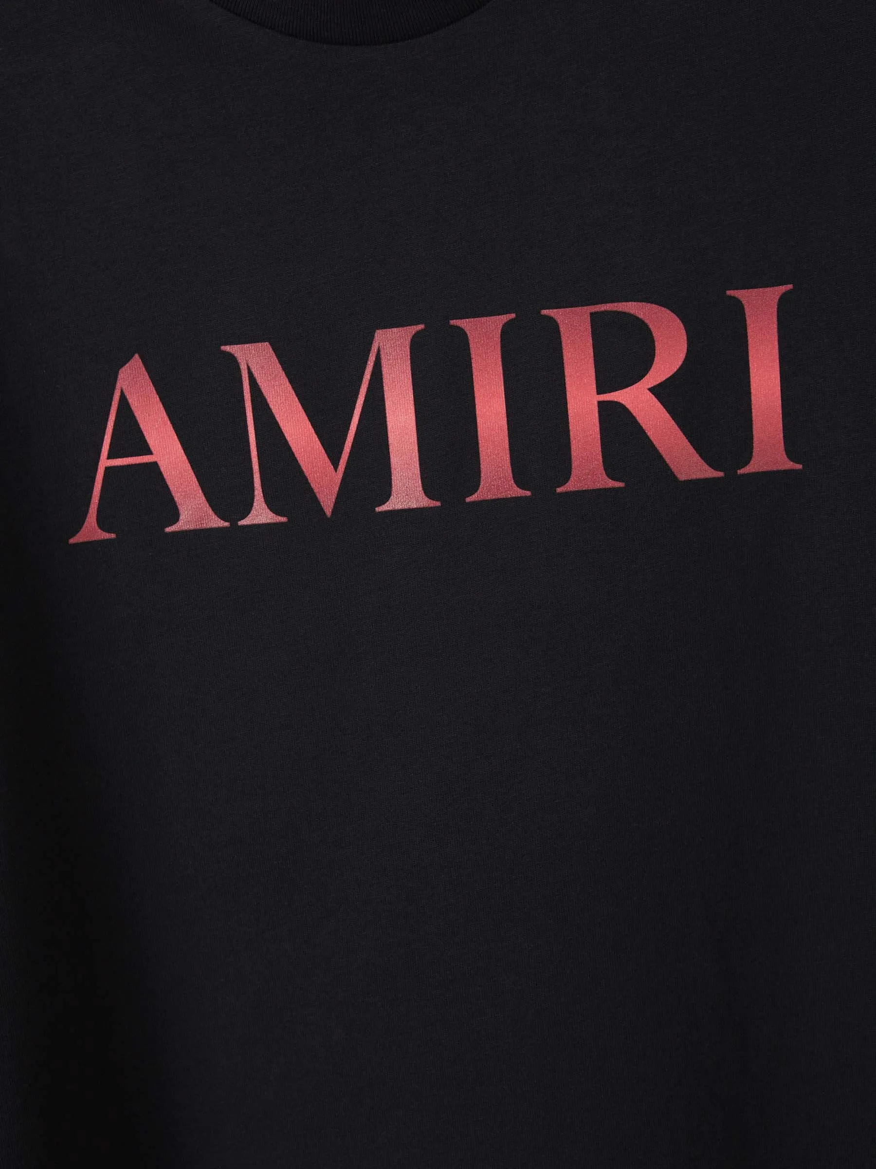 Amiri Camiseta Logo Algodón