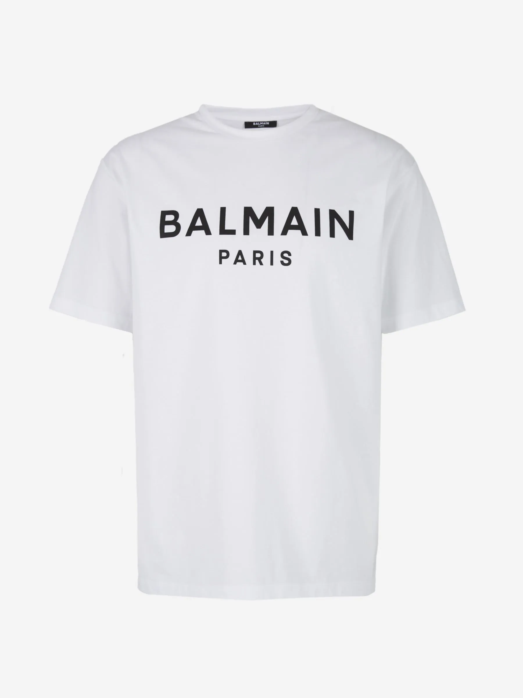 Balmain Camiseta Logo Contraste