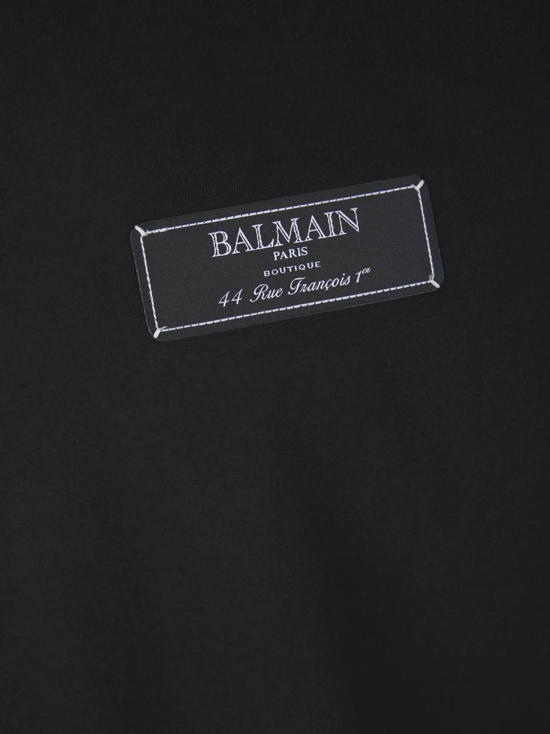 Balmain Camiseta Parche Logo