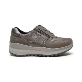 BLUCHER IMPERMEABLE  9881-0 PIEL LICRA GRIS