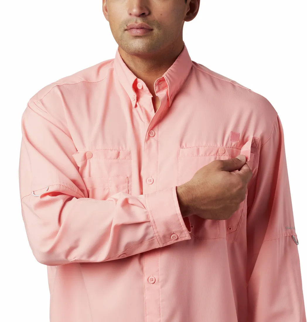 Camisa Columbia Tamiami Rosa Para Hombre