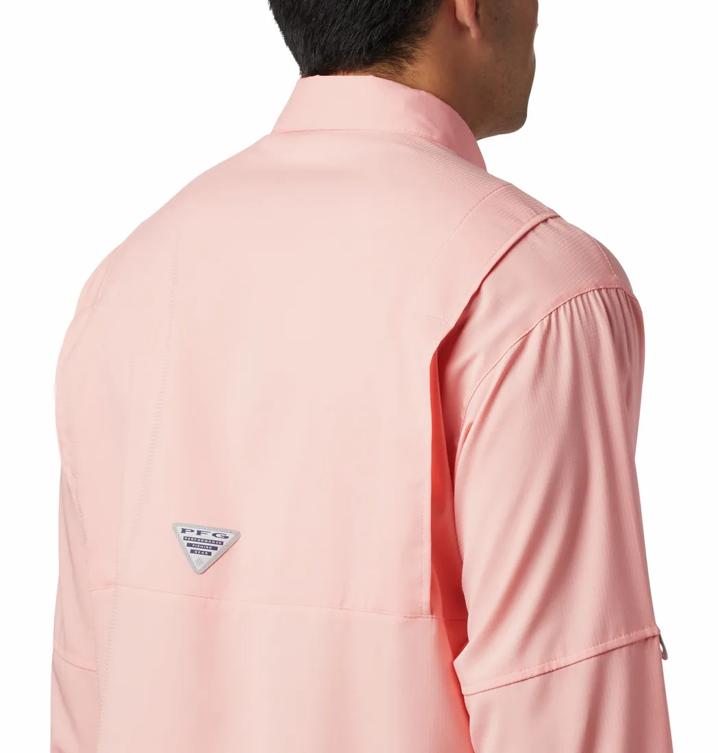 Camisa Columbia Tamiami Rosa Para Hombre