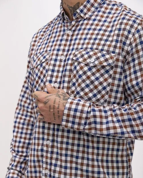 Camisa Hombre Teo Blanco Optico