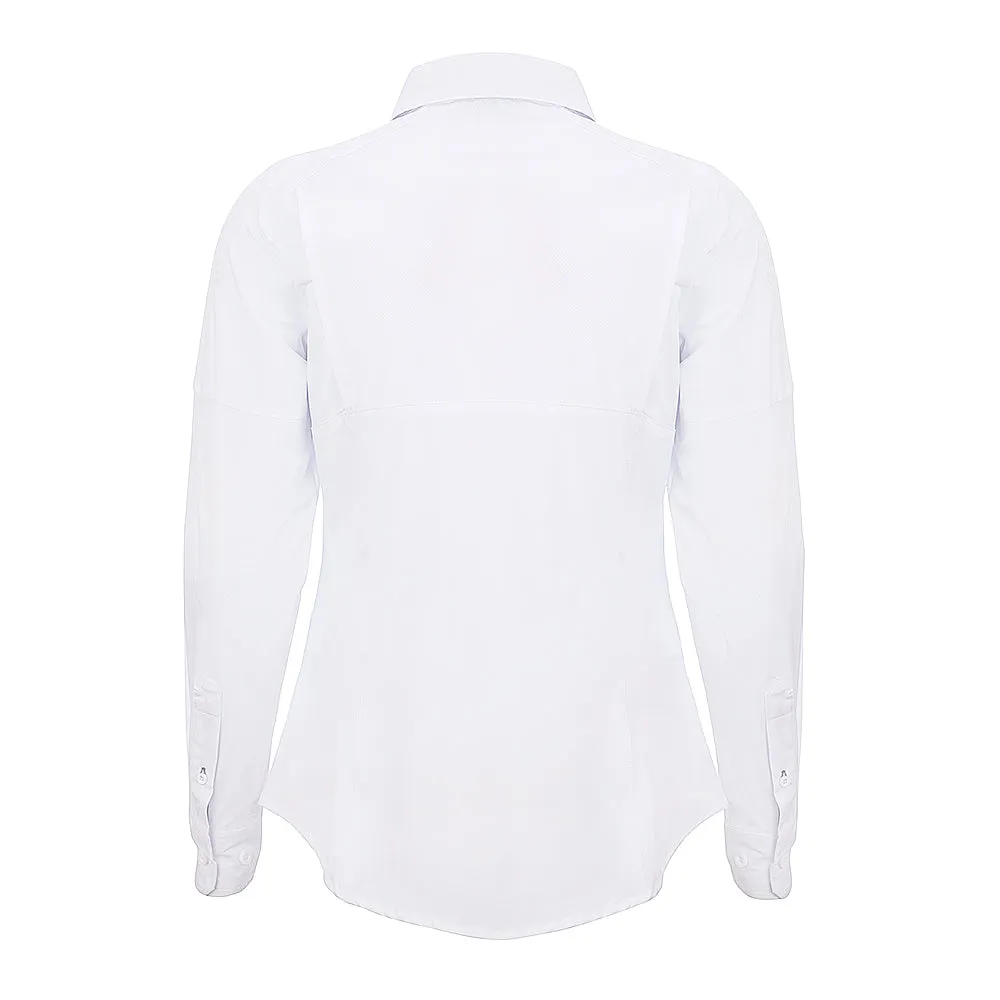 Camisa Hw Antakari Spandex Mujer Blanca