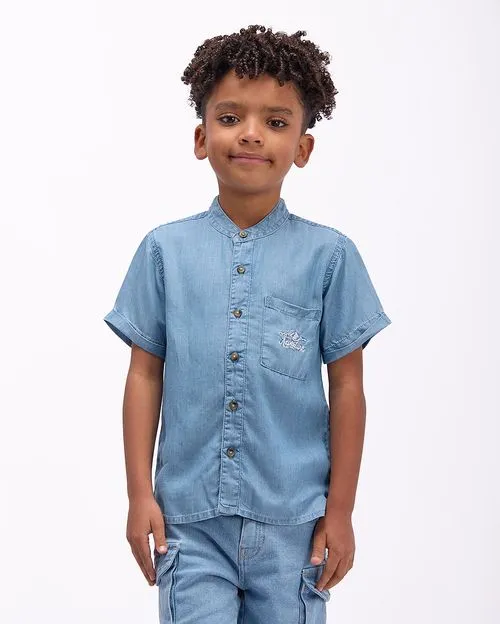 Camisa Niño Juan Daniel Light Wash