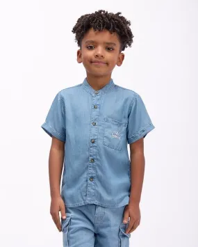 Camisa Niño Juan Daniel Light Wash