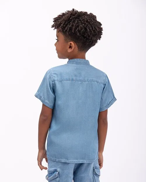 Camisa Niño Juan Daniel Light Wash