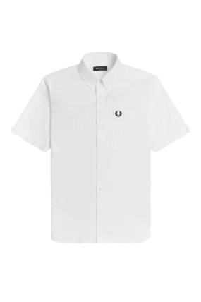 Camisa Oxford Manga Corta