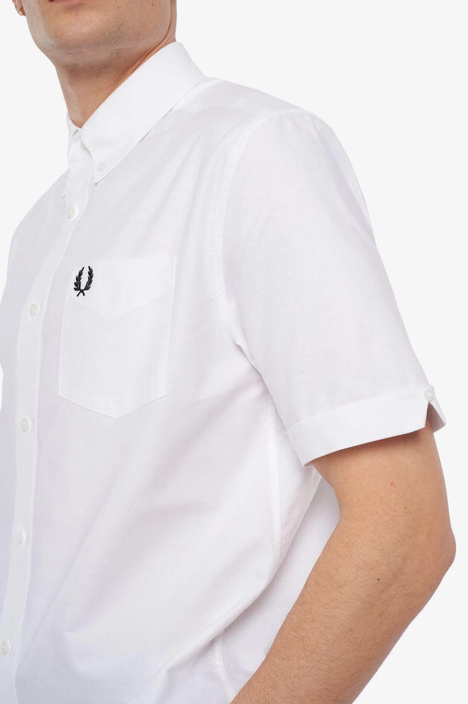 Camisa Oxford Manga Corta