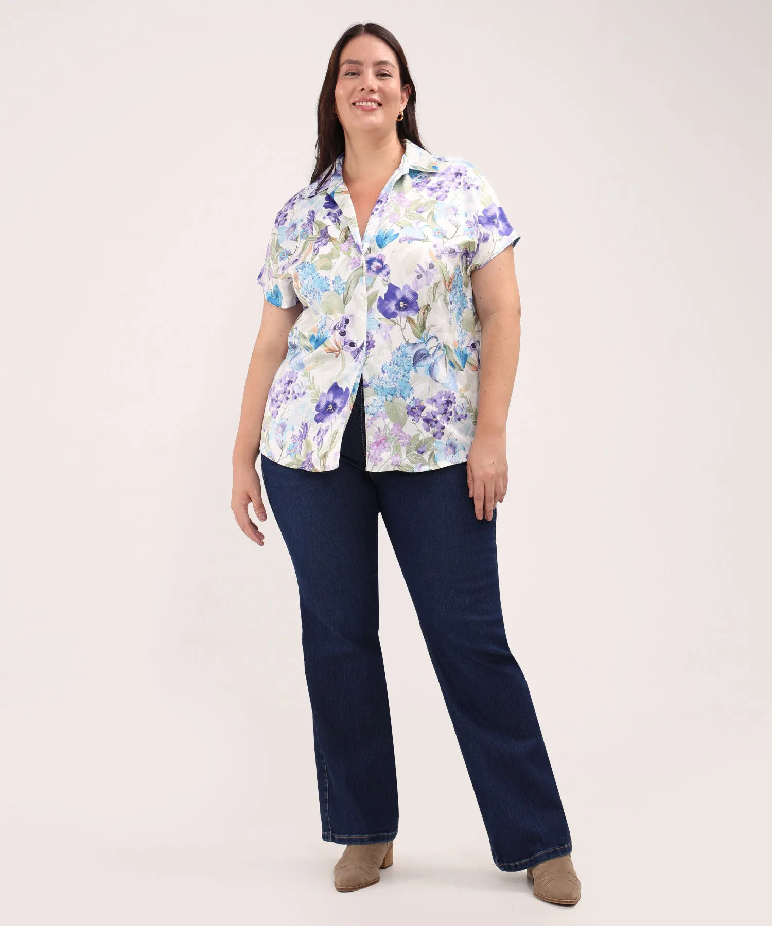 Camisa Resort Estampada-