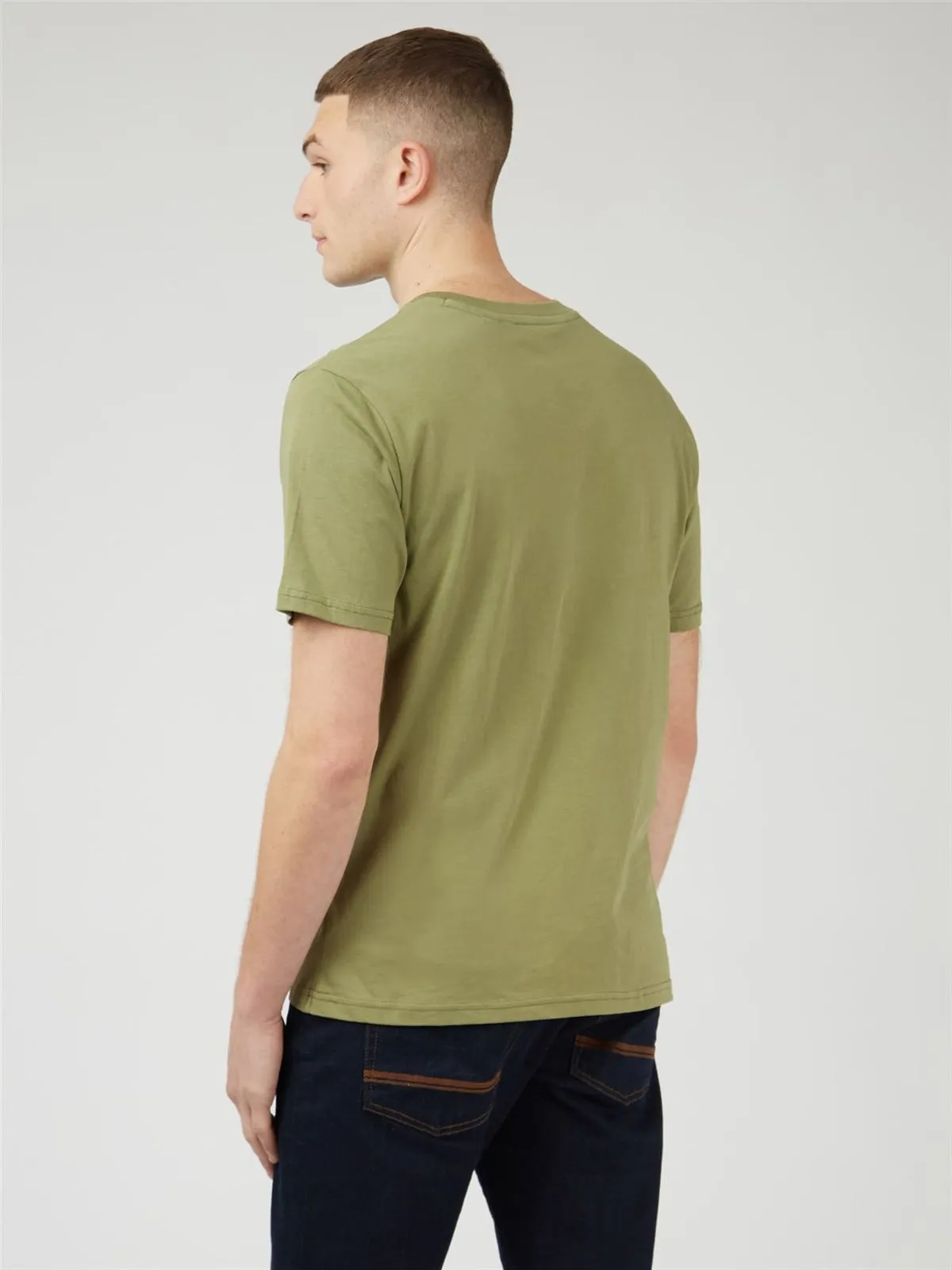 Camiseta Ben Sherman 0071367 064 Retro Tape Target loden