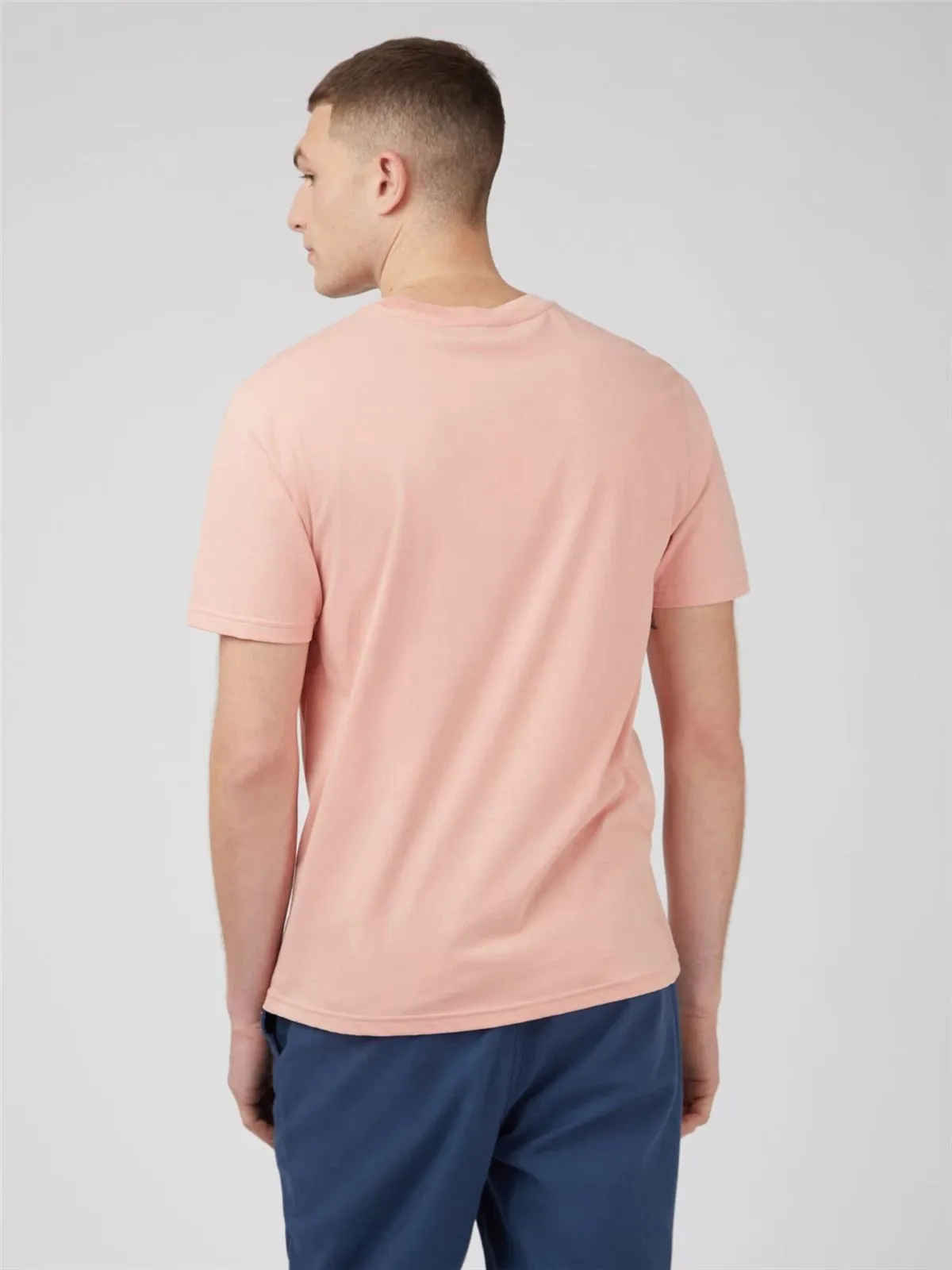 Camiseta Ben Sherman 0071378 501 music madness light pink