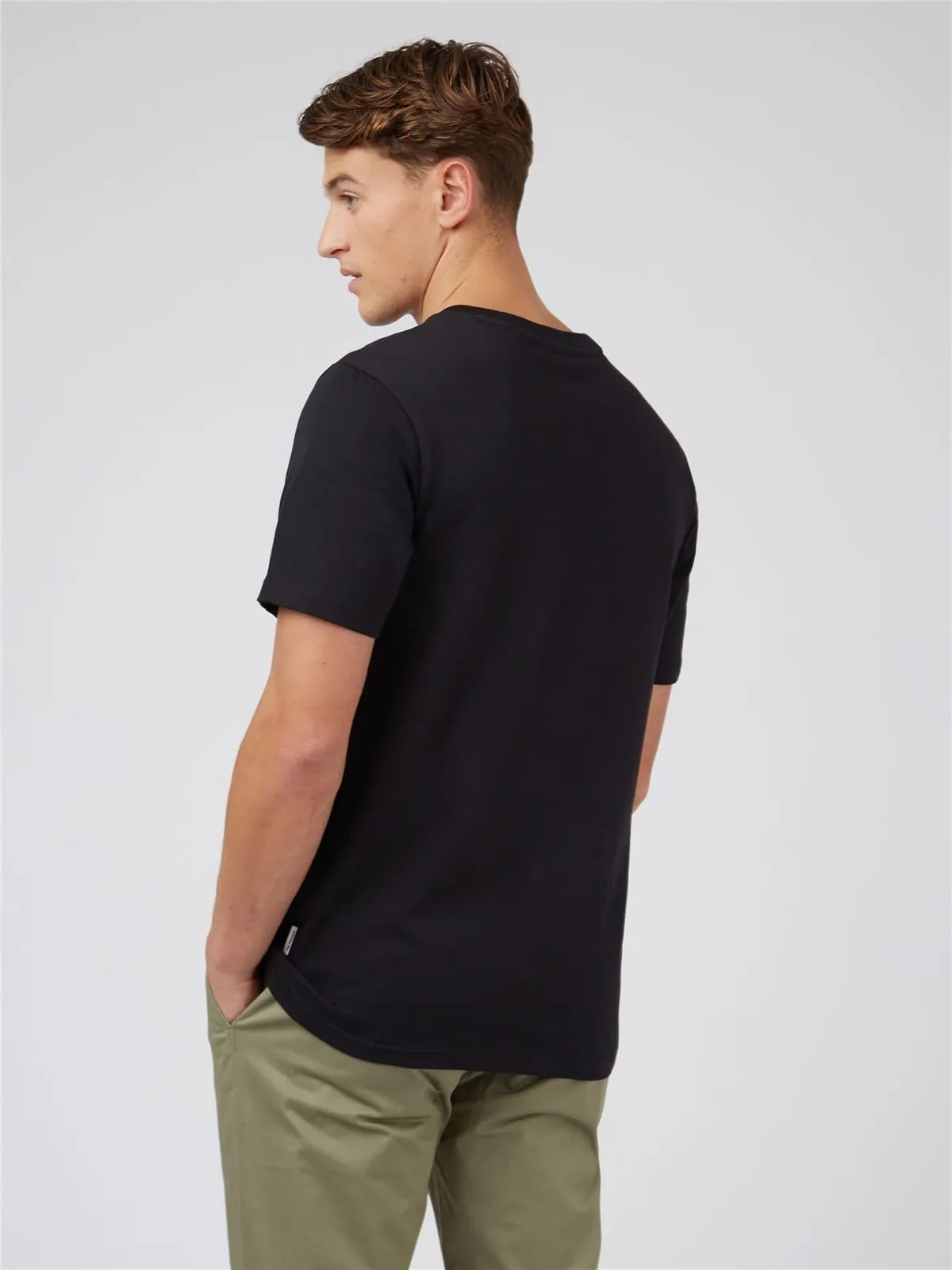 Camiseta Ben Sherman 0071382 290 Heritage Flag black