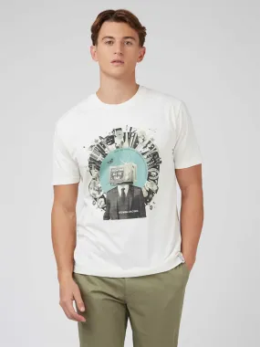 Camiseta Ben Sherman 0071392 015 2010S+ Tee ivory