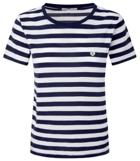 CAMISETA FIT REGULAR A RAYAS MUJER PEPE JEANS