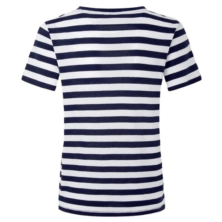 CAMISETA FIT REGULAR A RAYAS MUJER PEPE JEANS