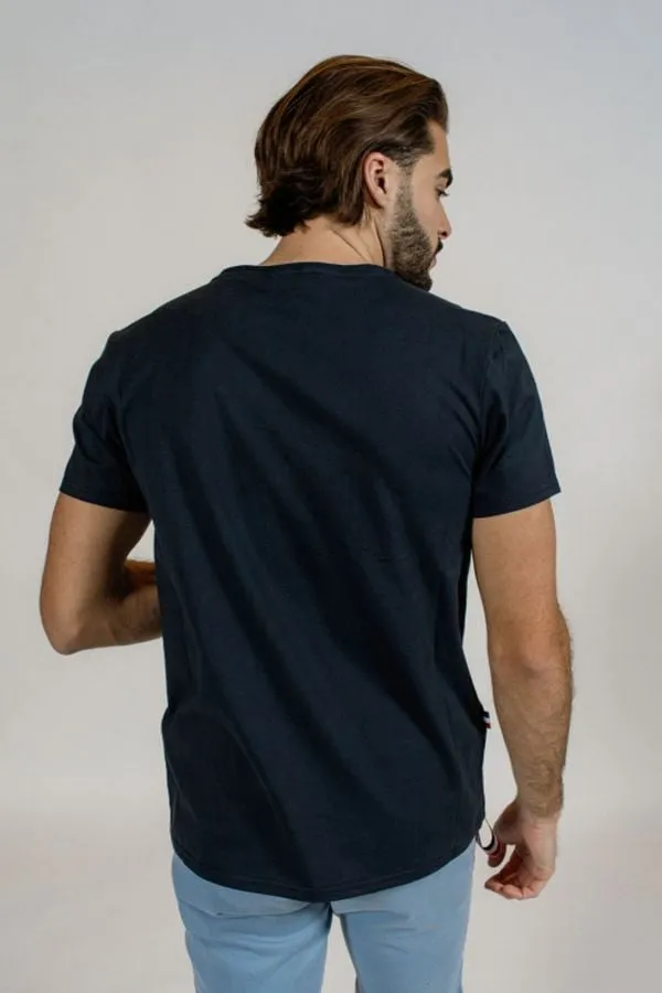 Camiseta Hombre Patrouille De France Sky Trim Dark Navy