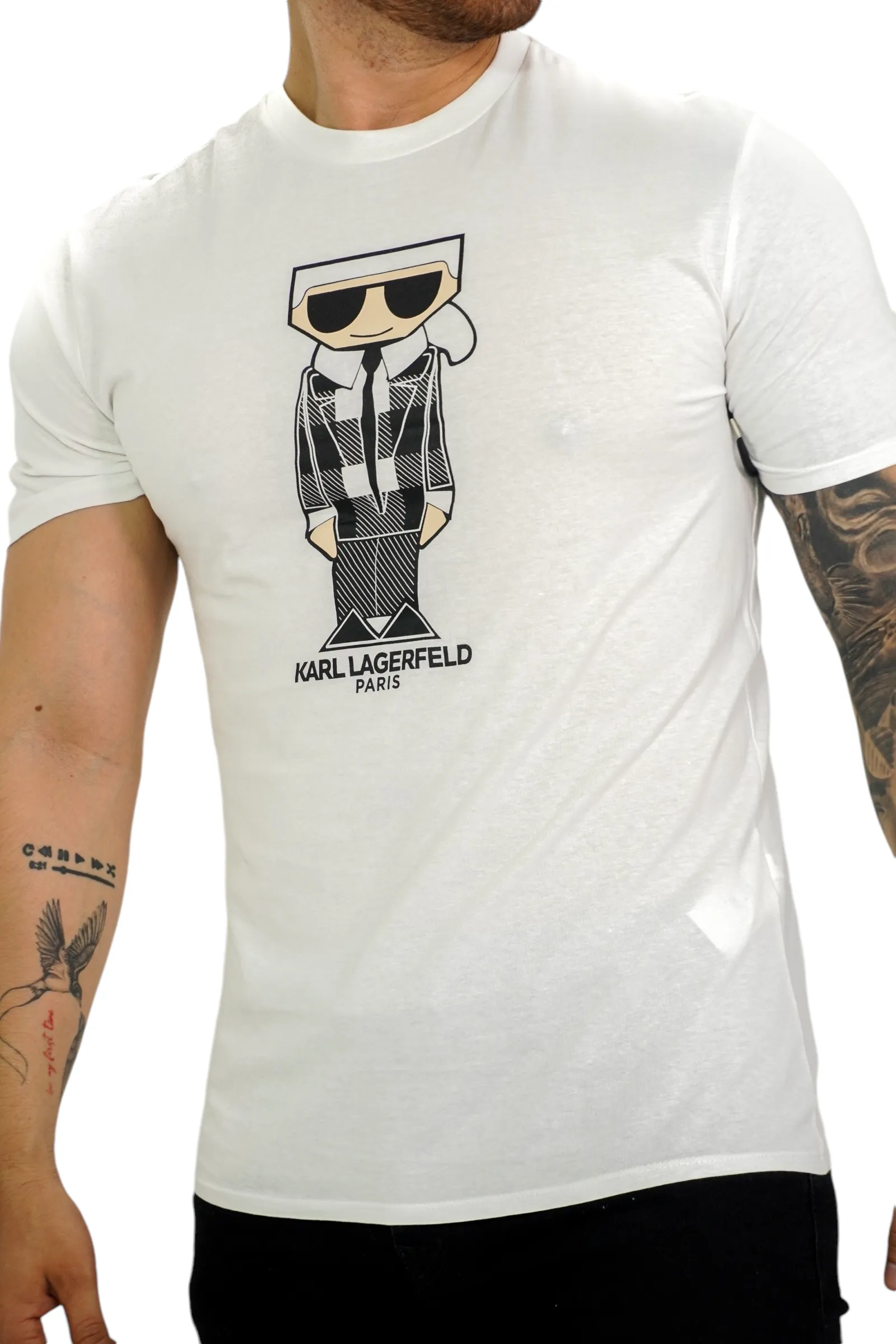 Camiseta Karl Lagerfeld White