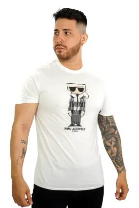 Camiseta Karl Lagerfeld White