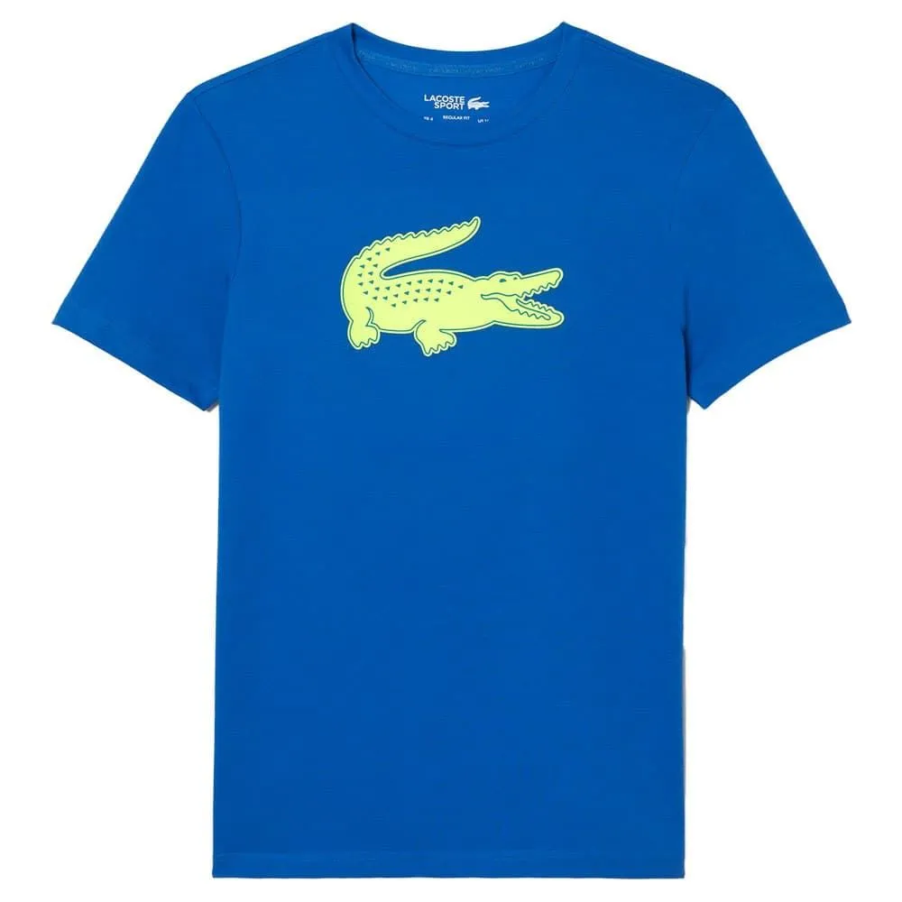 Camiseta LACOSTE TH2042 00 ETQ royaume/ jaune electrique