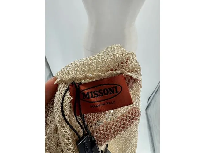 Camiseta MISSONI.ÉL 40 Viscosa Beige 