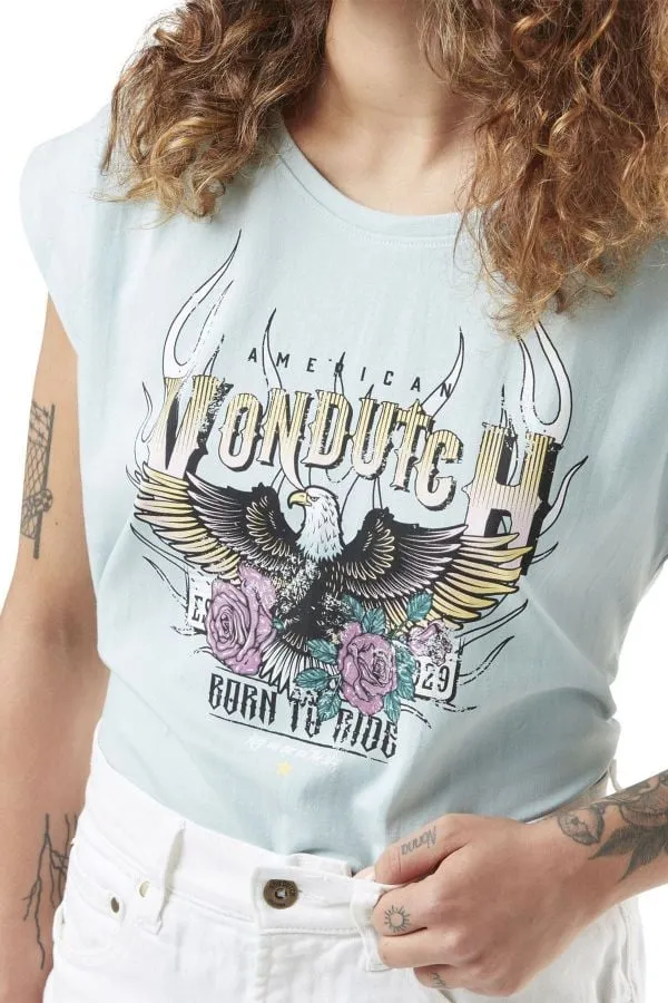 Camiseta Mujeres Von Dutch Tee Shirt Eag Sa