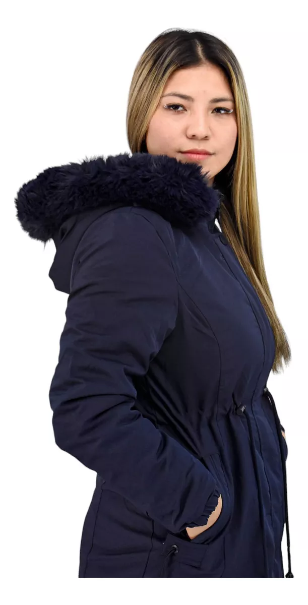 Campera Parka Mujer Reversible Impermeable Importada Yd 8131