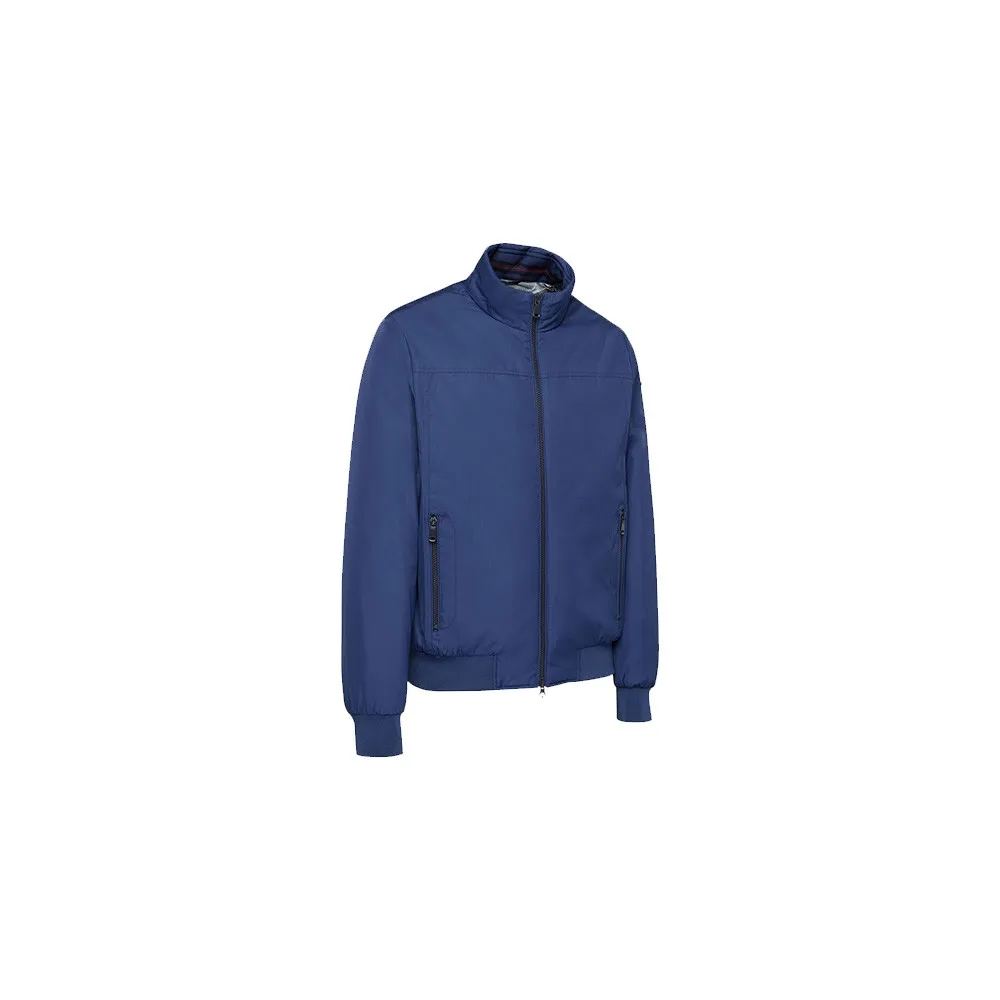 Chaqueta Bomber Geox  VINCIT M0420C Color Azul