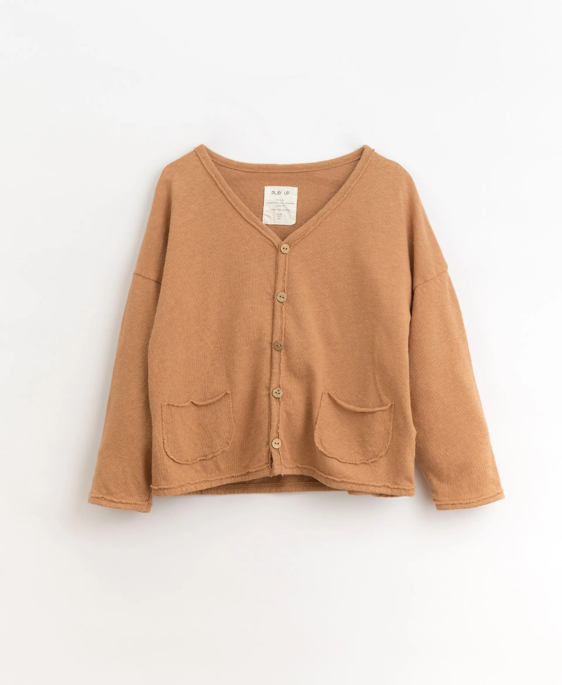 Chaqueta con botones de coco y bolsillos | Organic Care