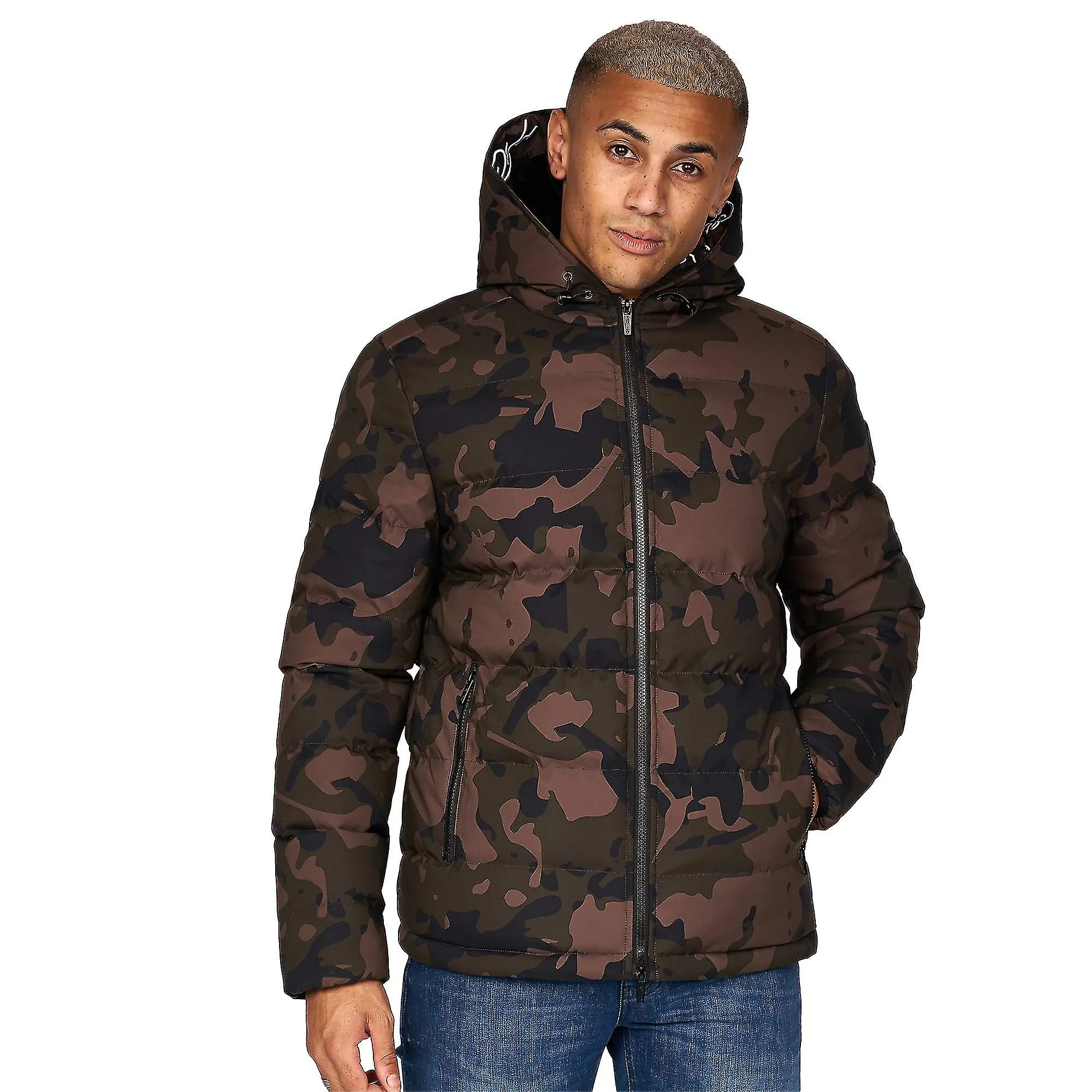 Chaqueta de camuflaje Emerton para hombres ricos nacidos