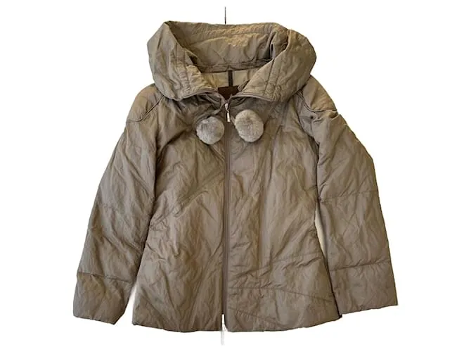 chaqueta de plumas Moncler Beige 