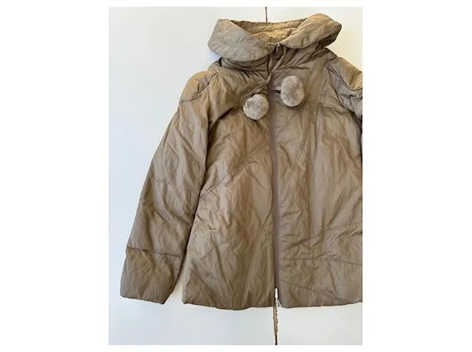 chaqueta de plumas Moncler Beige 