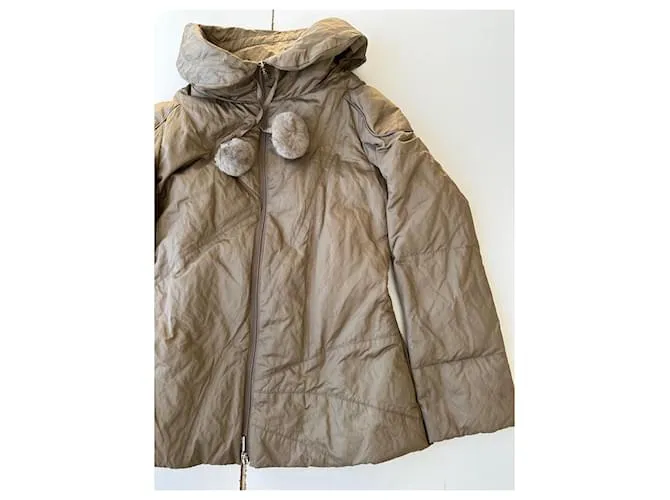 chaqueta de plumas Moncler Beige 