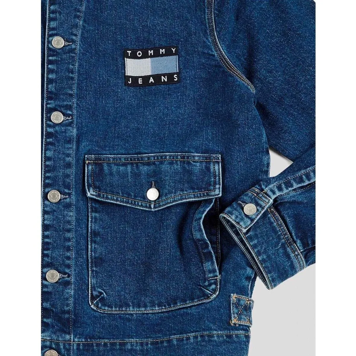 CHAQUETA  DENIM BOXY WORKER JACKET DENIM