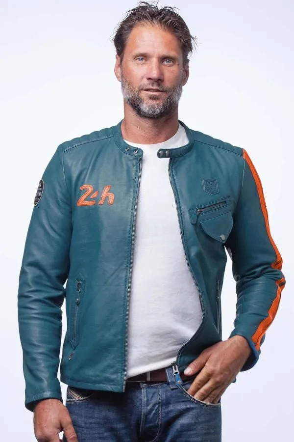 Chaqueta Hombre 24H Le Mans Marne3 Royal Bleu/Orange