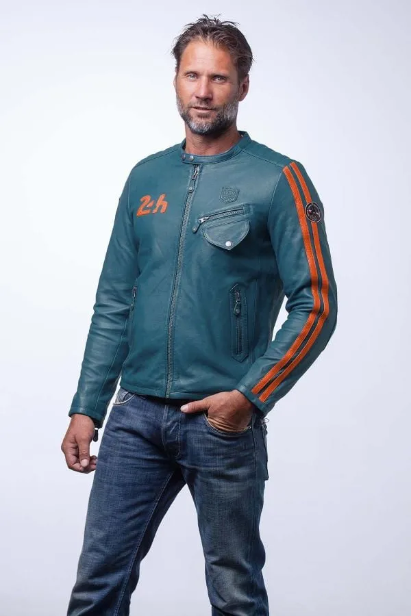 Chaqueta Hombre 24H Le Mans Marne3 Royal Bleu/Orange