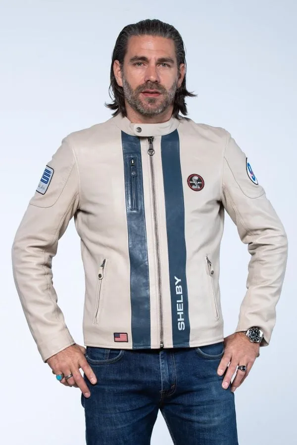 Chaqueta Hombre Carroll Shelby Shelby Men Ecru