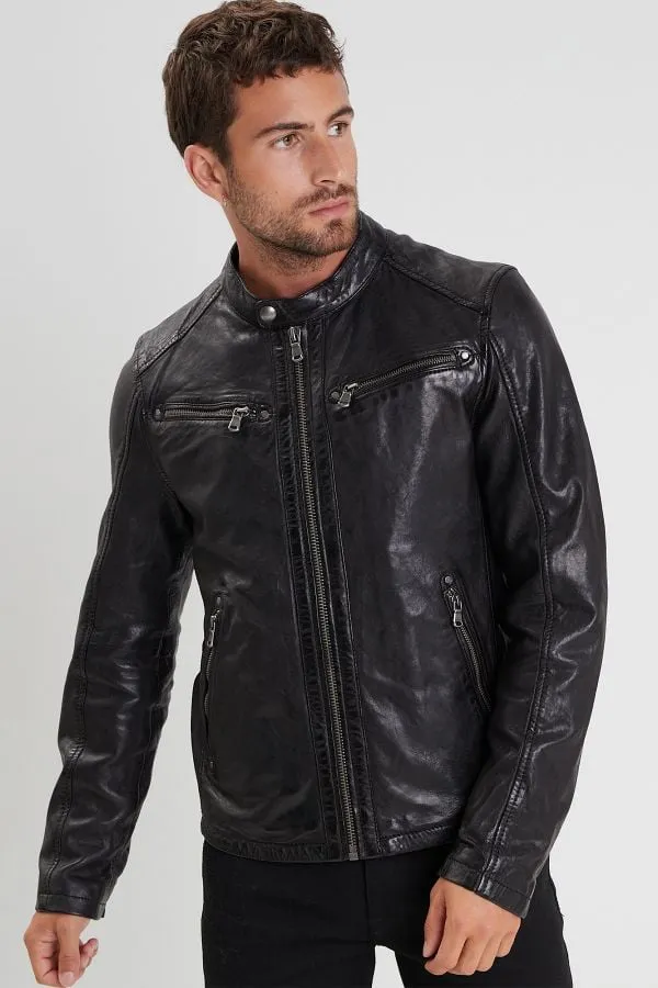 Chaqueta Hombre Daytona Winston Hood Lamb Vita Black