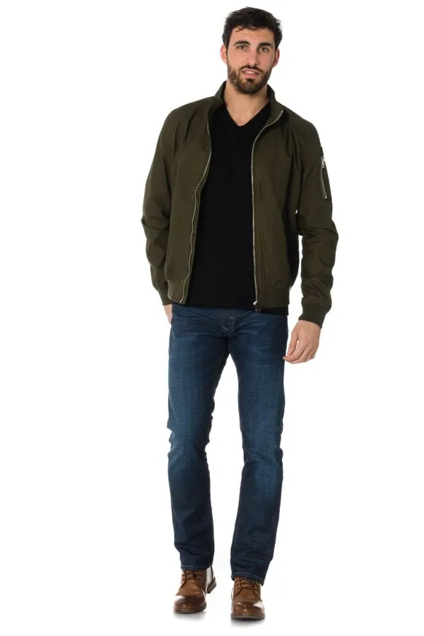 Chaqueta Hombre Schott Kenny Dark Kaki