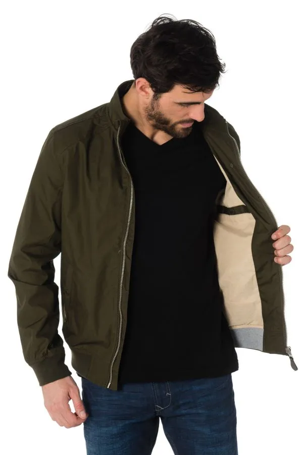 Chaqueta Hombre Schott Kenny Dark Kaki