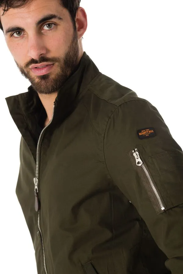 Chaqueta Hombre Schott Kenny Dark Kaki