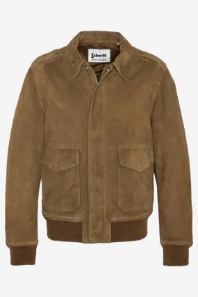 Chaqueta Hombre Schott Lckansas Rust