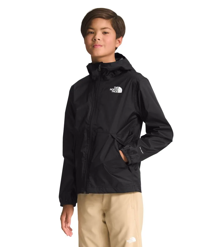 Chaqueta Zipline Rain Impermeable Negro Niño The North Face