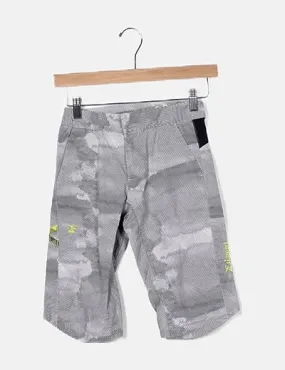 Decathlon Pantalón gris rayas