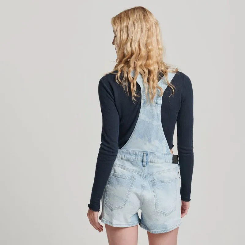 Enterizo Largo Para Mujer Vintage Hot Short Dungaree Superdry