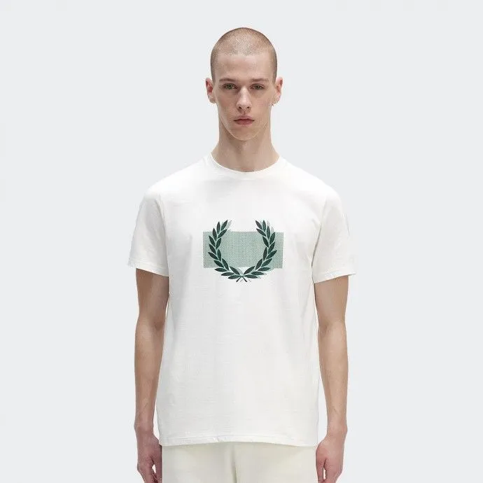 FRED PERRY Camiseta Fred Perry Blanca