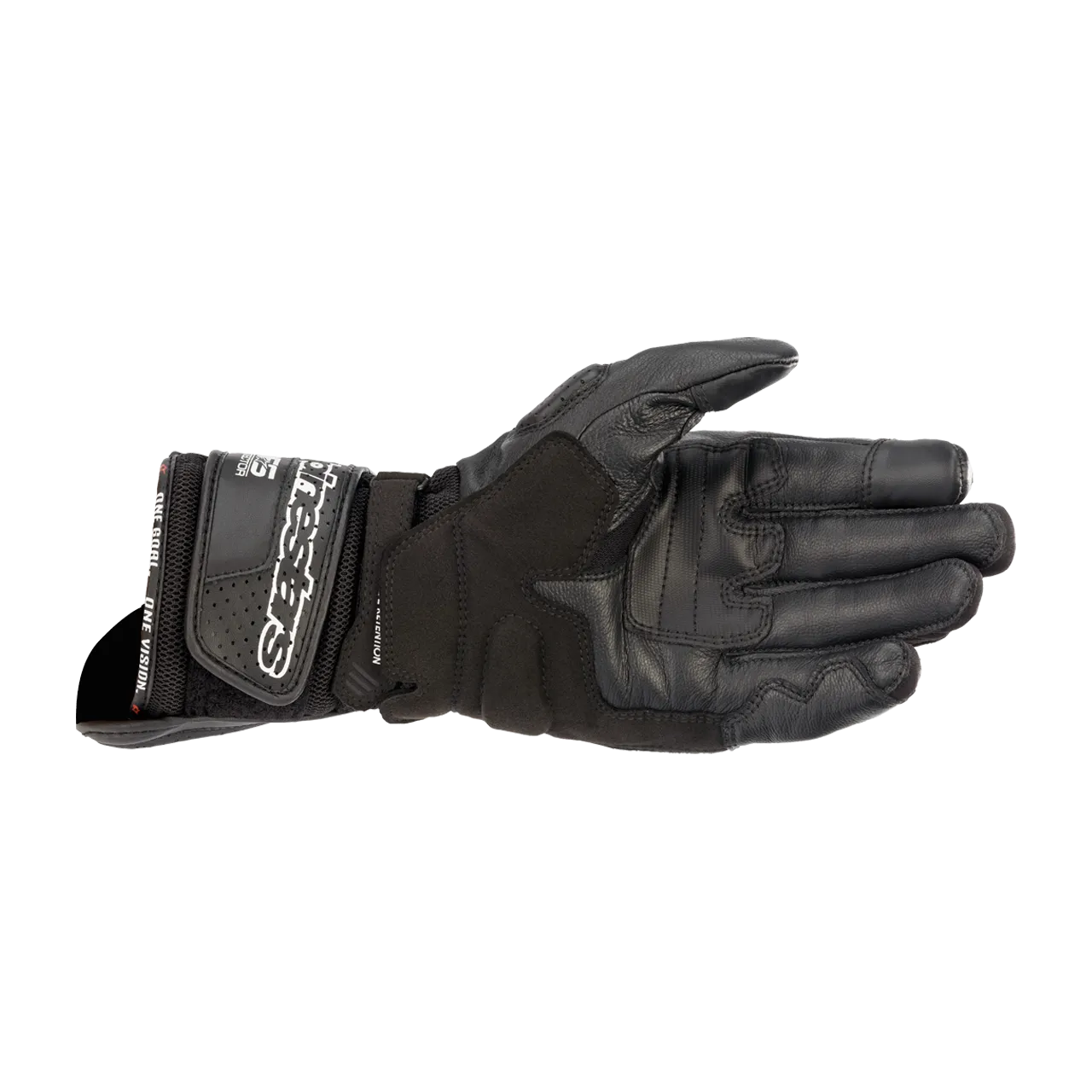 Guantes de cuero Alpinestars SP-8 V3 Air Negros