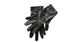 Guantes de cuero Hermès Negro 