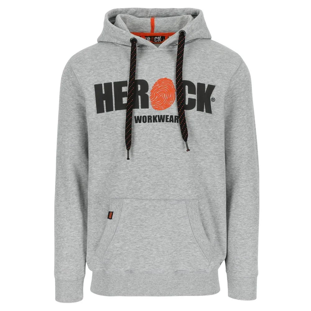 Herock Hero, sudadera con capucha, gris perla, talla L (pecho 39